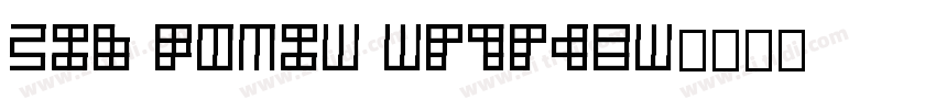neo cyber rugular字体转换